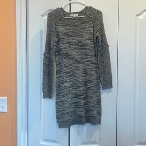 Dark & light grey Sweater dress